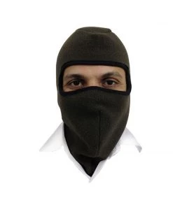 QUIPCO Tundra Fleece Balaclava - Brown Lifestyle Motorbiking Apparel