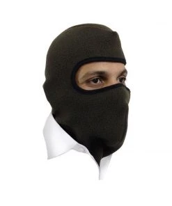 QUIPCO Tundra Fleece Balaclava - Brown Lifestyle Motorbiking Apparel