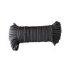 QUIPCO S.O.S Paracord - High Strength Utility Cord - Black - 50 Feet / 15 Metres