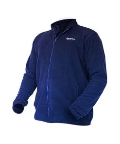 QUIPCO Tundra 100 Fleece Warm Jacket - Navy Blue
