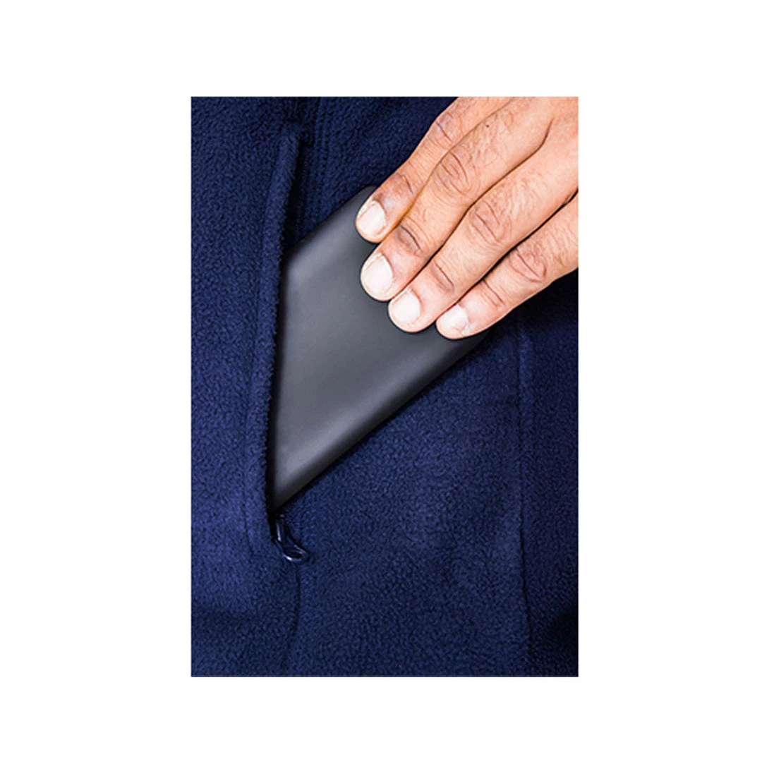 QUIPCO Tundra 100 Fleece Warm Jacket - Navy Blue 7 QUIPCO Tundra 100 Fleece Warm Jacket - Navy Blue