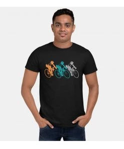 CHRIS CROSS Road Bicycle Racing T-Shirt - Black