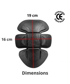 MOTOTECH Protective Riding Gear Safetech Armour Insert - Level 1 - Elbow / Shoulder / Knee - One Pair