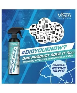 VISTA AUTO CARE Virozap Sanitize Spray - 500 ML Cleaning And Maintenance