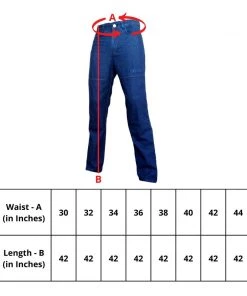 MOTOTECH Sniper Denim Pants - Classic Jeans Protective Riding Gear