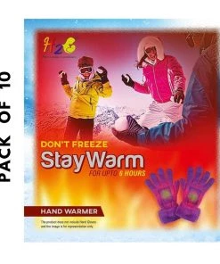 OPEN BOX BARGAINS Heat2Comfort StayWarm Hand Warmer - Pack Of 10