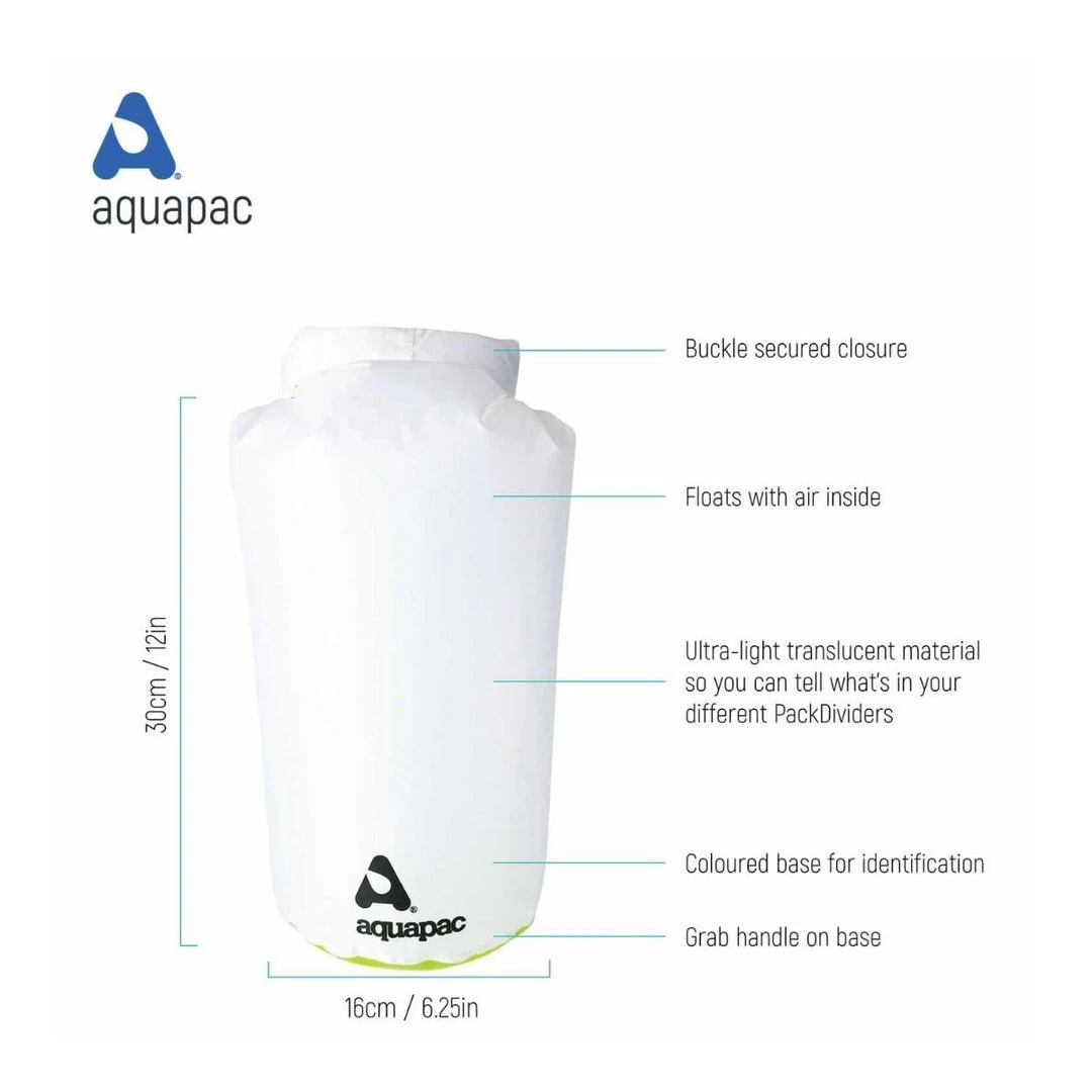 AQUAPAC PackDivider Ultra-Lightweight Drysack – 8L 2 AQUAPAC PackDivider Ultra-Lightweight Drysack – 8L