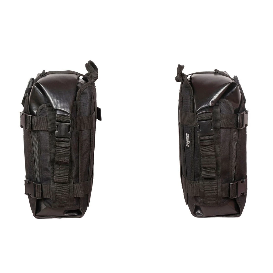 DIRTSACK Frogman Compact Sport - Adventure Crash Bar Bags - One Pair Bungee Tie-downs & Luggage 3 DIRTSACK Frogman Compact Sport - Adventure Crash Bar Bags - One Pair Bungee Tie-downs & Luggage