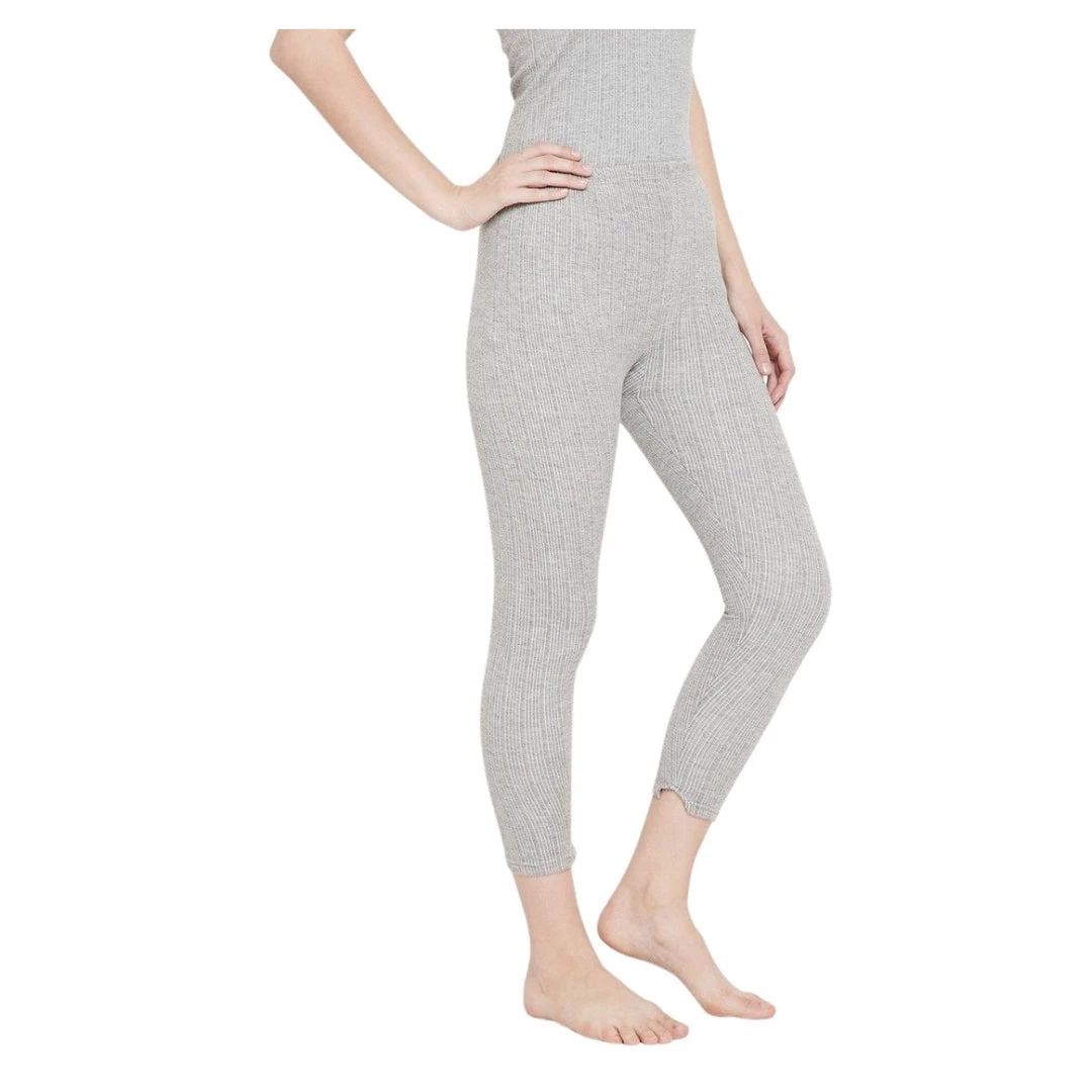NEVA Adventure Travel Clothing Thermal Lower For Women - Milange Grey (Esancia) 3 NEVA Adventure Travel Clothing Thermal Lower For Women - Milange Grey (Esancia)