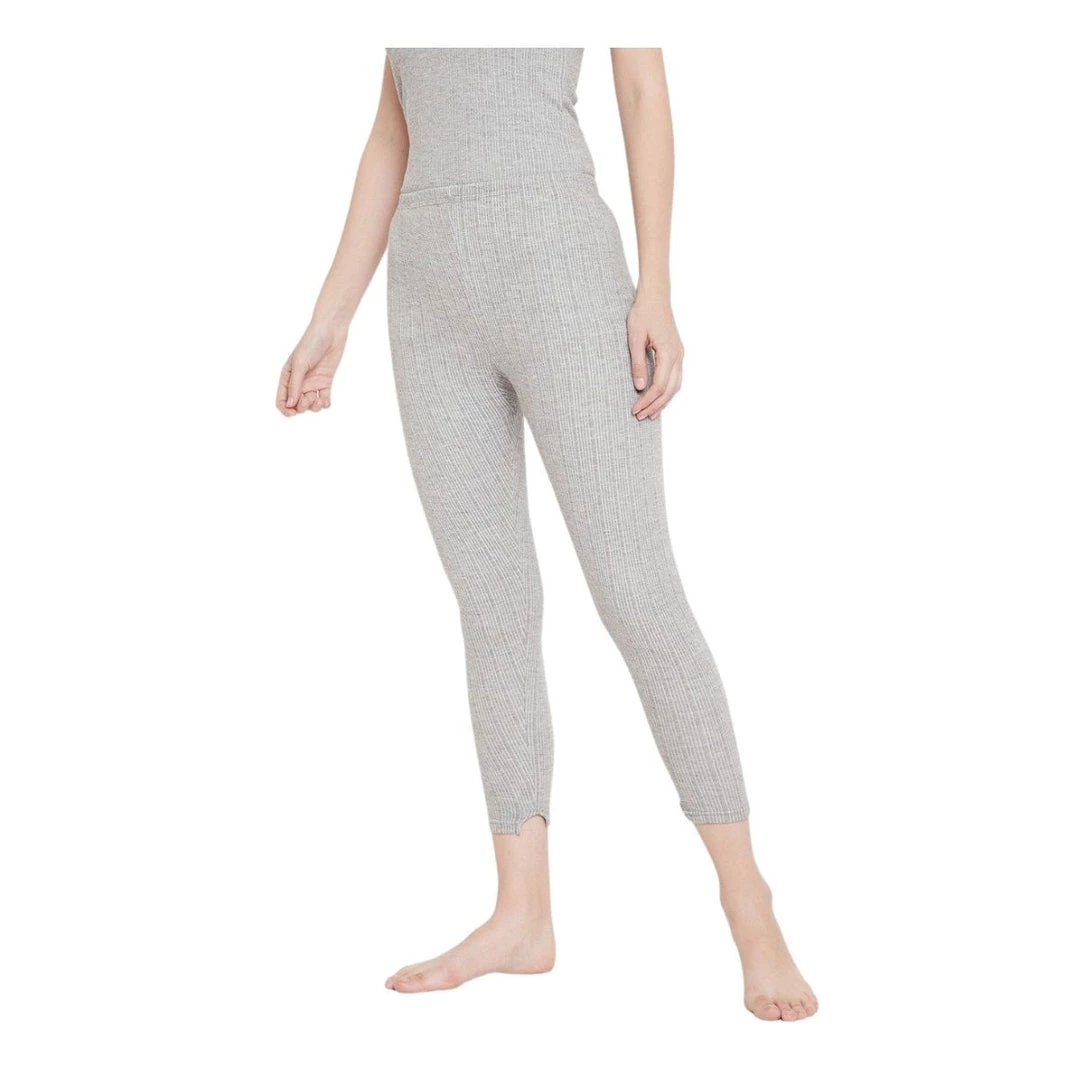 NEVA Adventure Travel Clothing Thermal Lower For Women - Milange Grey (Esancia) 4 NEVA Adventure Travel Clothing Thermal Lower For Women - Milange Grey (Esancia)