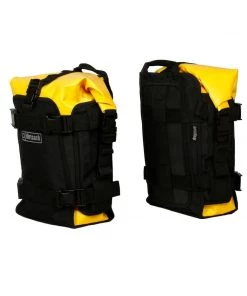 DIRTSACK Frogman Compact Sport - Adventure Crash Bar Bags - One Pair Bungee Tie-downs & Luggage