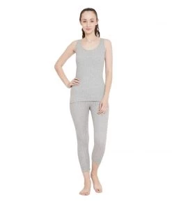 NEVA Adventure Travel Clothing Thermal Lower For Women - Milange Grey (Esancia) 11 NEVA Adventure Travel Clothing Thermal Lower For Women - Milange Grey (Esancia)