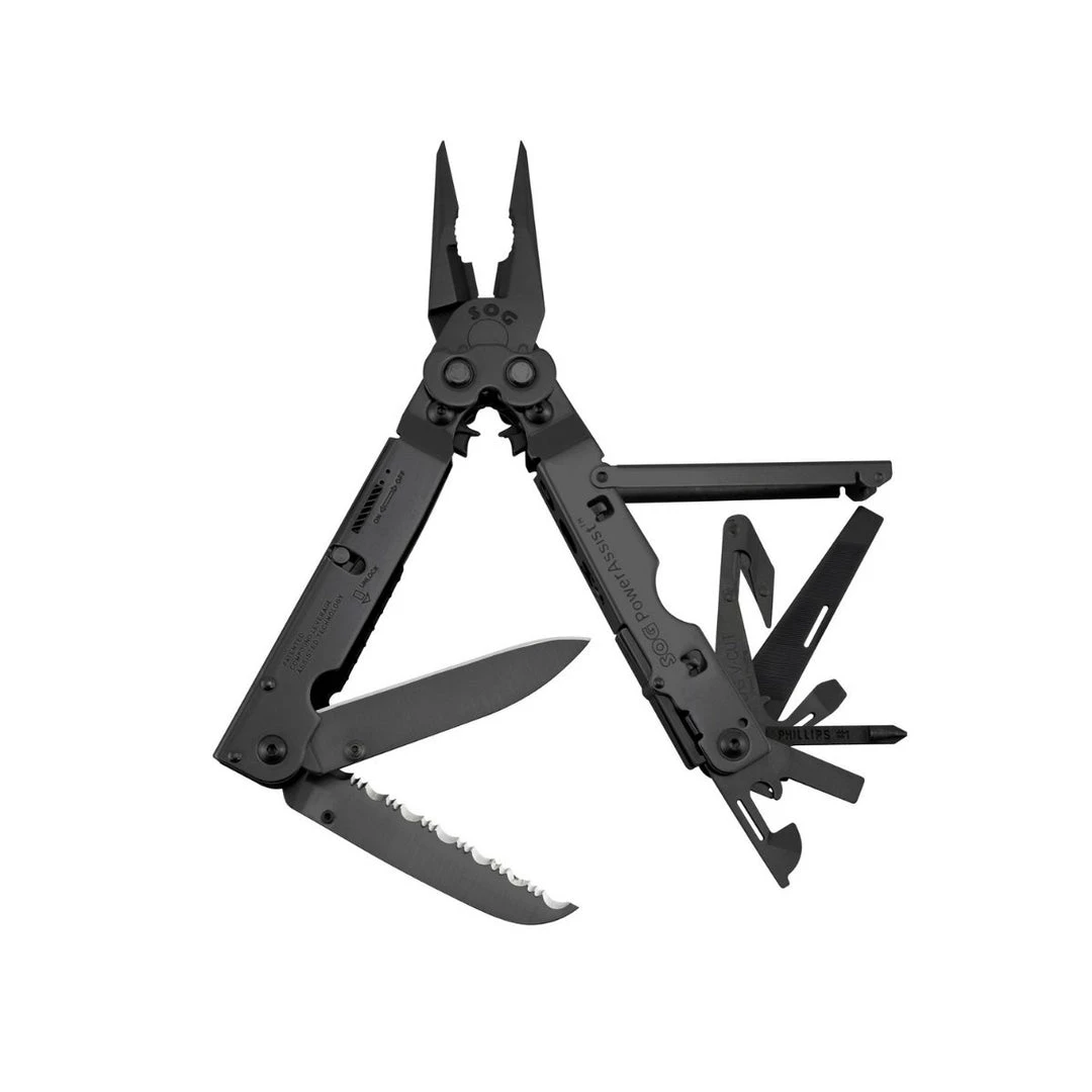 SOG PowerAssist Multi-Tool - Nylon Pouch - B66N-CP Survival Knives And Multi-tools 1 SOG PowerAssist Multi-Tool - Nylon Pouch - B66N-CP Survival Knives And Multi-tools