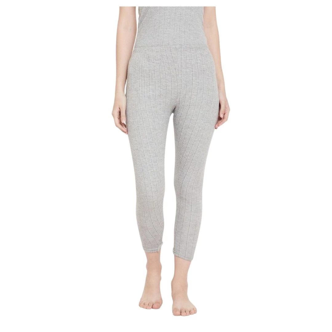 NEVA Adventure Travel Clothing Thermal Lower For Women - Milange Grey (Esancia) 1 NEVA Adventure Travel Clothing Thermal Lower For Women - Milange Grey (Esancia)