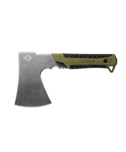 GERBER Pack Hatchet (Axe) + Sheath - Flat Sage Green Survival Knives And Multi-tools