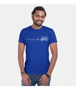 CHRIS CROSS Weekend Cyclist T-Shirt - Royal Blue