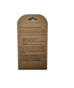 QUIPCO All Products India Flag Patch - Embroidered With Coloured Borders