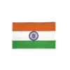 QUIPCO All Products India Flag Patch - Embroidered With Coloured Borders
