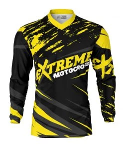 WANDERLOOMS Lifestyle Motorbiking Apparel Extreme Motocross Jersey