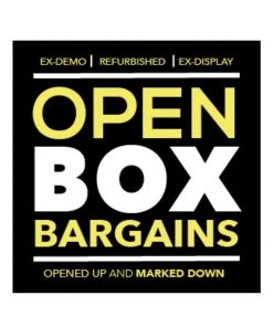 OPEN BOX BARGAINS Biker Helmets Replacement Visor Peak For Open Face Jet Helmets - Black